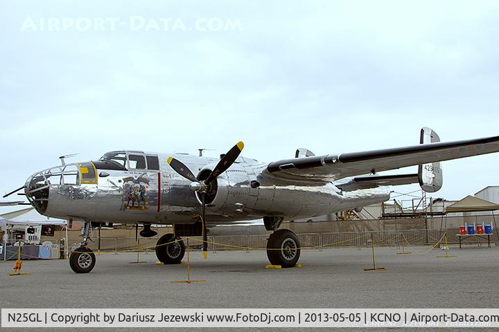 N25GL, 1944 North American TB-25N Mitchell C/N 44-29465 (108-32740), North American TB-25N Mitchell 
