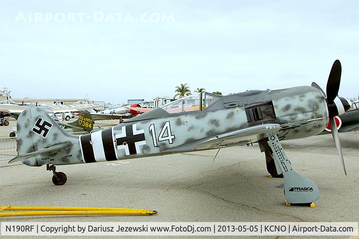 N190RF, Focke-Wulf Fw-190A-9 C/N 980 574, Focke Wulf FW 190A-9  C/N 980 574, NX190RF