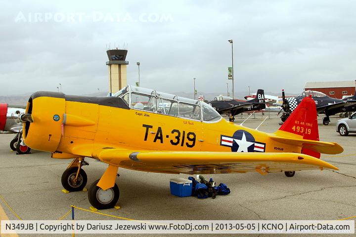 N349JB, 1958 North American SNJ-6 Texan C/N 121-43150, North American SNJ-6 Texan  C/N 112247, N349JB