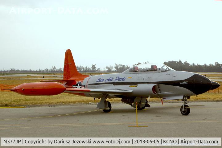 N377JP, Canadair CT-133 Silver Star 3 (CL-30) C/N T33-377, Canadair CT-133 Silver Star C/N 21377, NX377JP