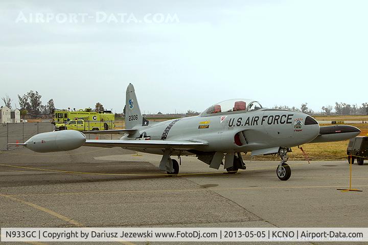N933GC, 1954 Canadair T-33AN Silver Star 3 C/N T33-306, Canadair CT-133 Silver Star C/N T33-306, N933GC