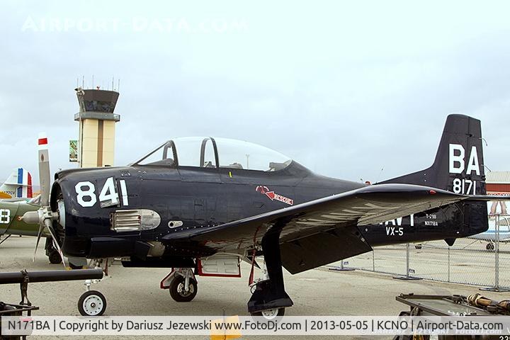 N171BA, 1954 North American T-28B Trojan C/N 200-242 (138171), North American T-28B Trojan  C/N 138171, NX171BA