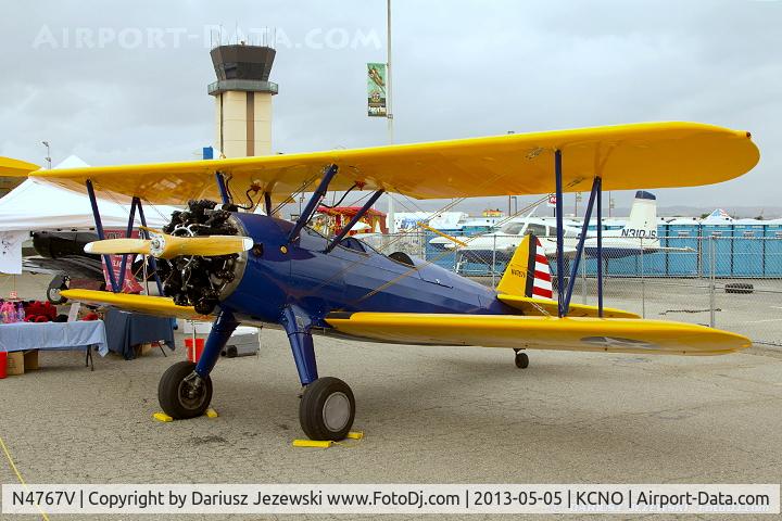 N4767V, 1942 Boeing E75 C/N 75-5317, Boeing E-75 Stearman  C/N 75-5317, N4767V