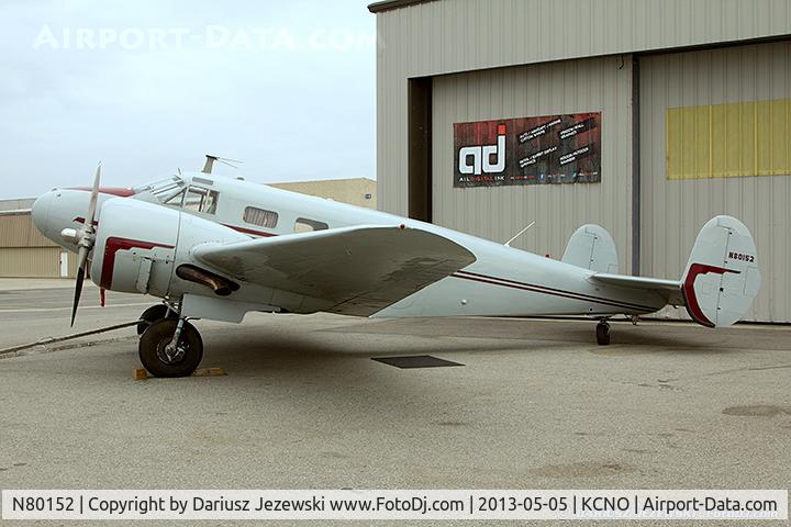 N80152, 1946 Beech D18S C/N A-112, Beech D18S C/N A-112, N80152