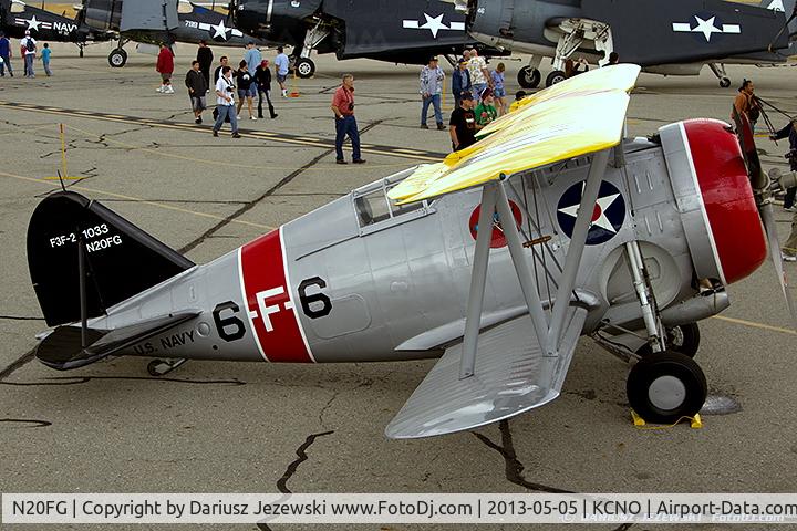 N20FG, 1938 Grumman F3F-2 C/N 1033, Grumman F3F-2 Flying Barrel  C/N 1033, N20FG