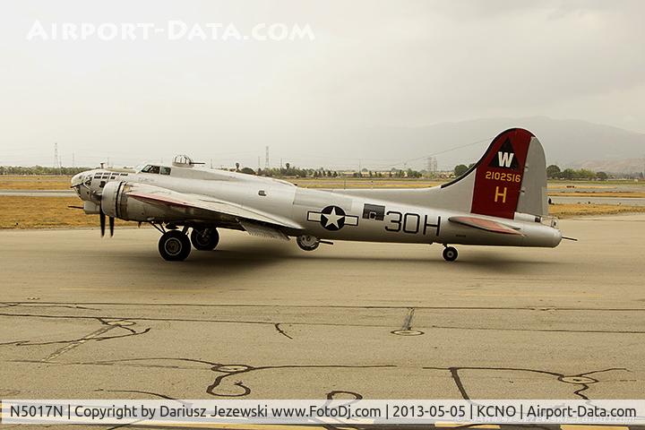 N5017N, 1944 Lockheed/Vega (Boeing) B-17G-105-VE Flying Fortress C/N 8649, Boeing B-17G Flying Fortress 