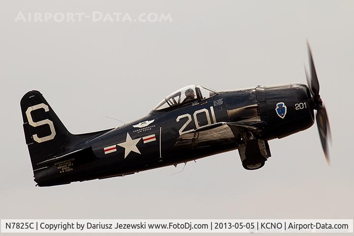 N7825C, 1948 Grumman F8F-2 (G58) Bearcat C/N D.1227, Grumman F8F-2 Bearcat C/N 122674, N7825C