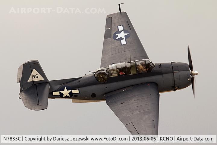 N7835C, Grumman TBM-3E Avenger C/N 7154, Grumman TBM-3E Avenger  C/N 7154, N7835C
