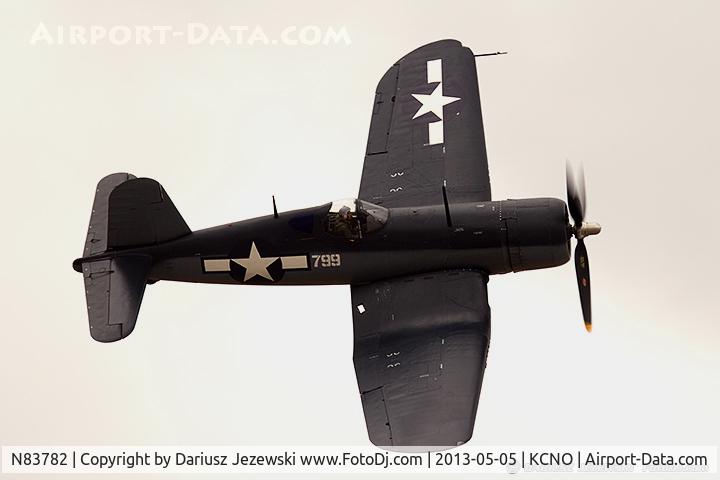 N83782, 1942 Vought F4U-1 Corsair C/N 3884 (Bu 17799), Chance Vought F4U-1 Corsair  C/N 3884, NX83782