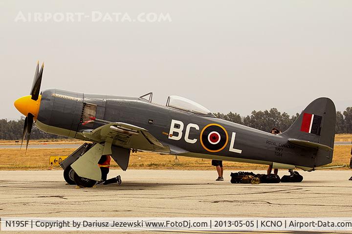 N19SF, 1947 Hawker Sea Fury FB.11 C/N 41H/656803, Hawker Sea Fury Mk.11 