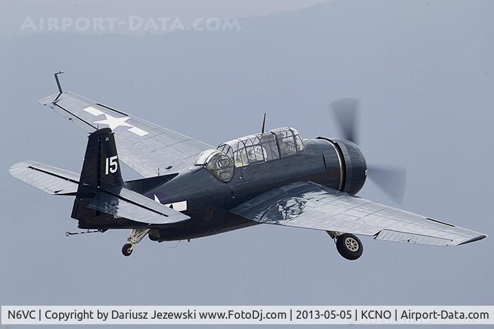 N6VC, Grumman TBM-3 Avenger C/N 53139, Grumman TBM-3 Avenger  C/N 53139, NL6VC