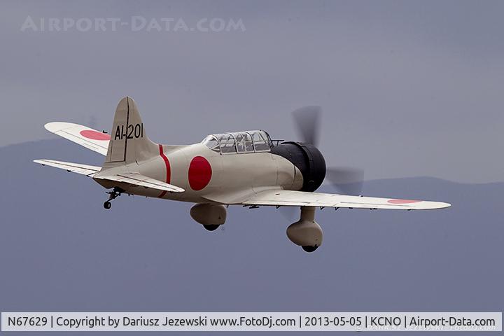 N67629, 1942 Convair BT-15 VAL C/N 11513, Convair BT-15 Valiant (Aichi D3A replica ) C/N 11513, NX67629