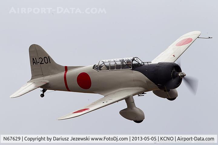 N67629, 1942 Convair BT-15 VAL C/N 11513, Convair BT-15 Valiant (Aichi D3A replica ) C/N 11513, NX67629