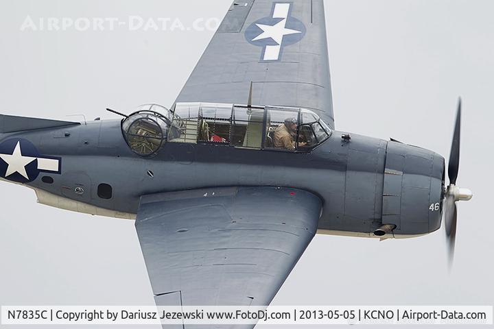 N7835C, Grumman TBM-3E Avenger C/N 7154, Grumman TBM-3E Avenger  C/N 7154, N7835C