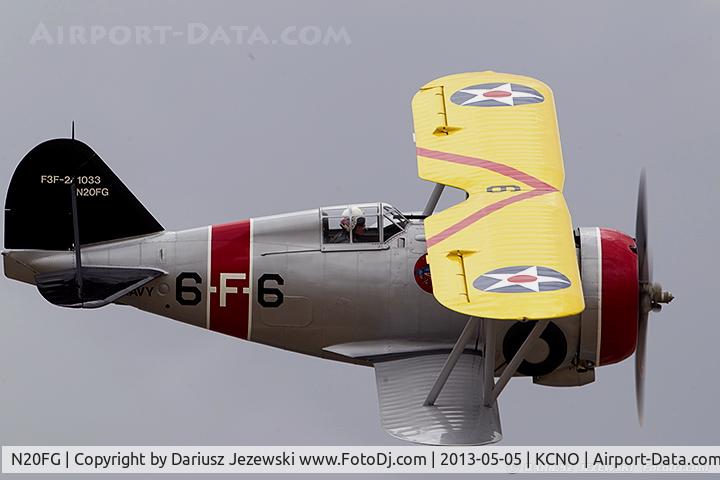 N20FG, 1938 Grumman F3F-2 C/N 1033, Grumman F3F-2 Flying Barrel  C/N 1033, N20FG