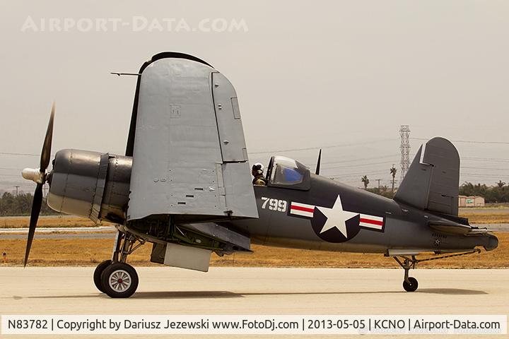 N83782, 1942 Vought F4U-1 Corsair C/N 3884 (Bu 17799), Chance Vought F4U-1 Corsair  C/N 3884, NX83782