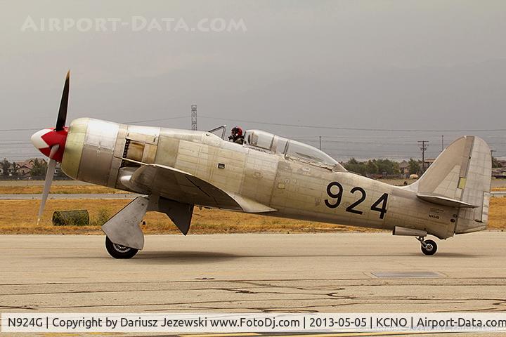 N924G, 1954 Hawker Sea Fury T.20 C/N ES.8502, Hawker Sea Fury TMk.20 C/N ES8502, N924G