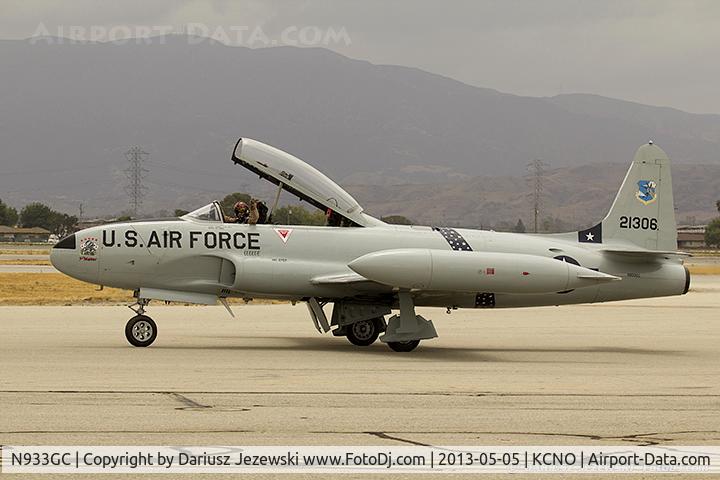 N933GC, 1954 Canadair T-33AN Silver Star 3 C/N T33-306, Canadair CT-133 Silver Star C/N T33-306, N933GC