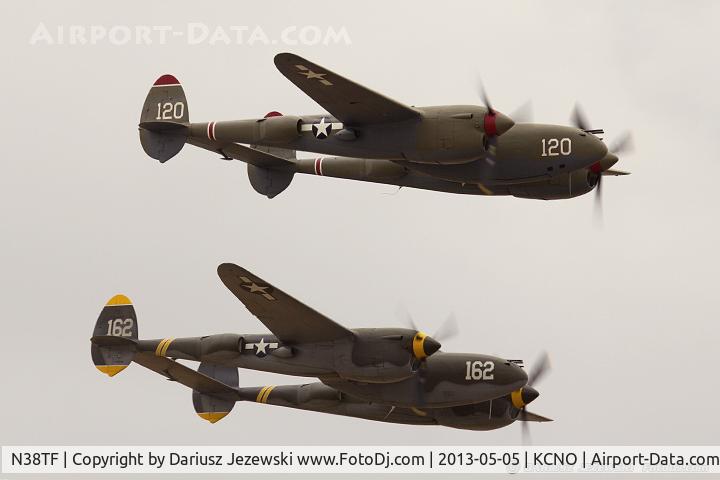 N38TF, 1944 Lockheed P-38M C/N 44-53095, Lockheed P-38L Lightning 