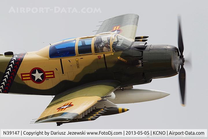 N39147, Douglas AD-5 (A-1E) Skyraider C/N 9540, Douglas AD-5 (A-1E) Skyraider  C/N 132683, N39147
