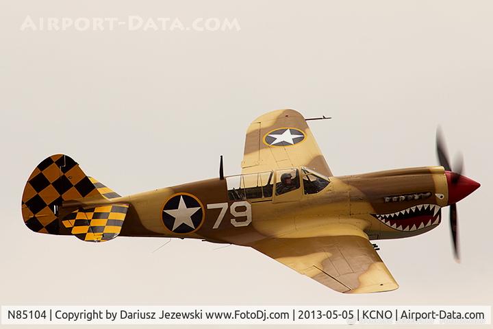 N85104, Curtiss P-40N-5CU Kittyhawk C/N 28954/F858, Curtiss P-40N Warhawk  C/N F858, NL85104