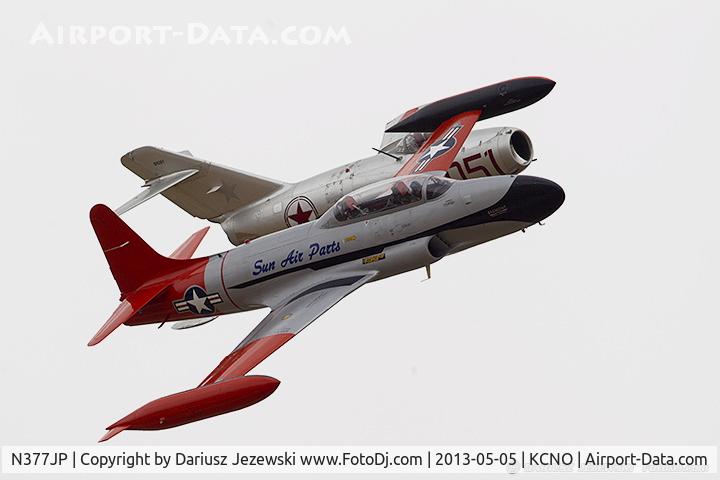 N377JP, Canadair CT-133 Silver Star 3 (CL-30) C/N T33-377, Canadair CT-133 Silver Star C/N 21377, NX377JP