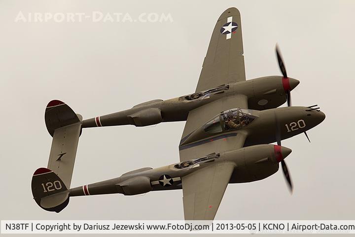 N38TF, 1944 Lockheed P-38M C/N 44-53095, Lockheed P-38L Lightning 