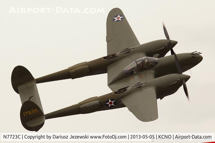 N7723C, 1944 Lockheed P-38L-5 Lightning C/N 7985, Lockheed P-38L Lightning 