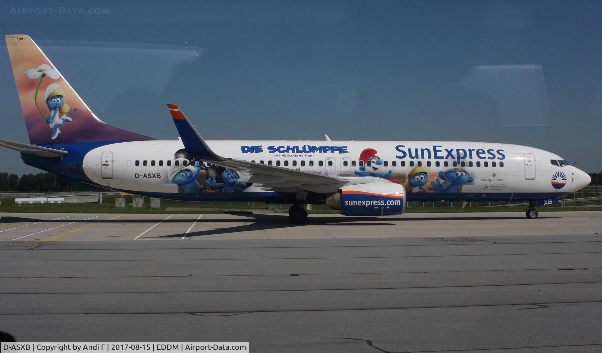 D-ASXB, 2002 Boeing 737-8Z9 C/N 30420, SunExpress Germany 