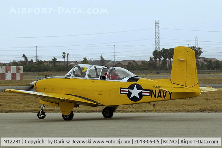 N12281, 1955 Beech T-34A (A45) Mentor Mentor C/N G-293, Beech A45 Mentor  C/N G-293, N12281