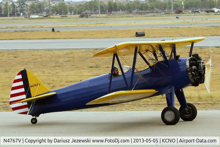 N4767V, 1942 Boeing E75 C/N 75-5317, Boeing E-75 Stearman  C/N 75-5317, N4767V