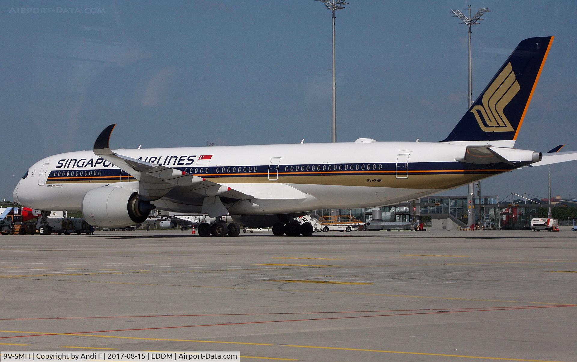 9V-SMH, 2016 Airbus A350-941 C/N 068, Singapore Airlines Airbus A350-900