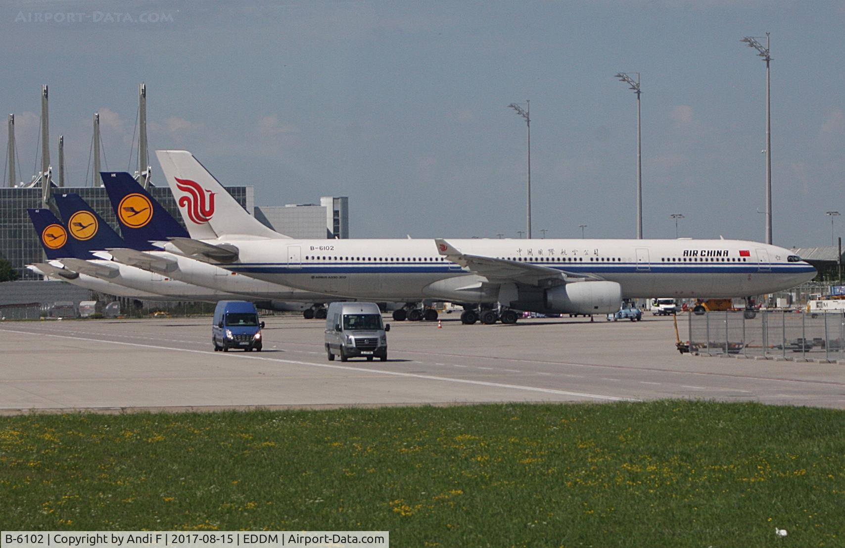 B-6102, 2015 Airbus A330-343 C/N 1695, Air China Airbus A330-300