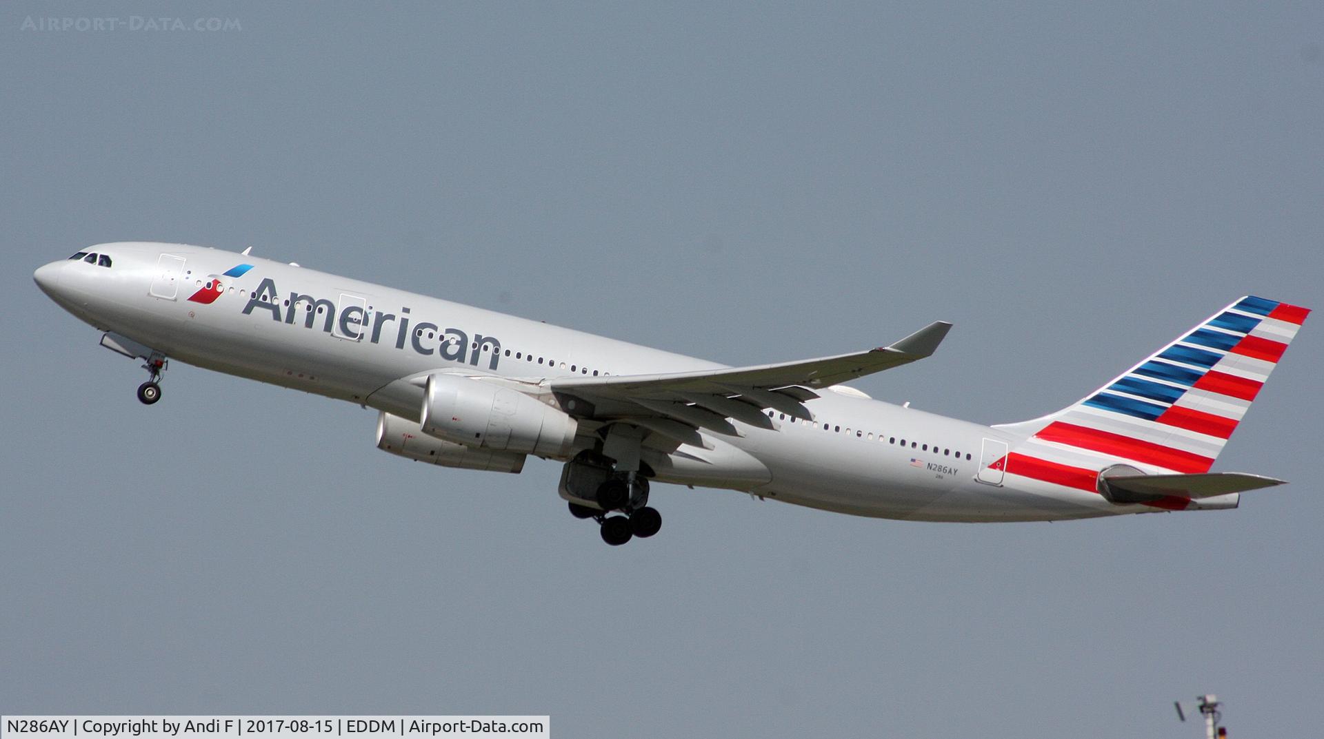 N286AY, 2013 Airbus A330-243 C/N 1415, American Airlines Airbus A330-200