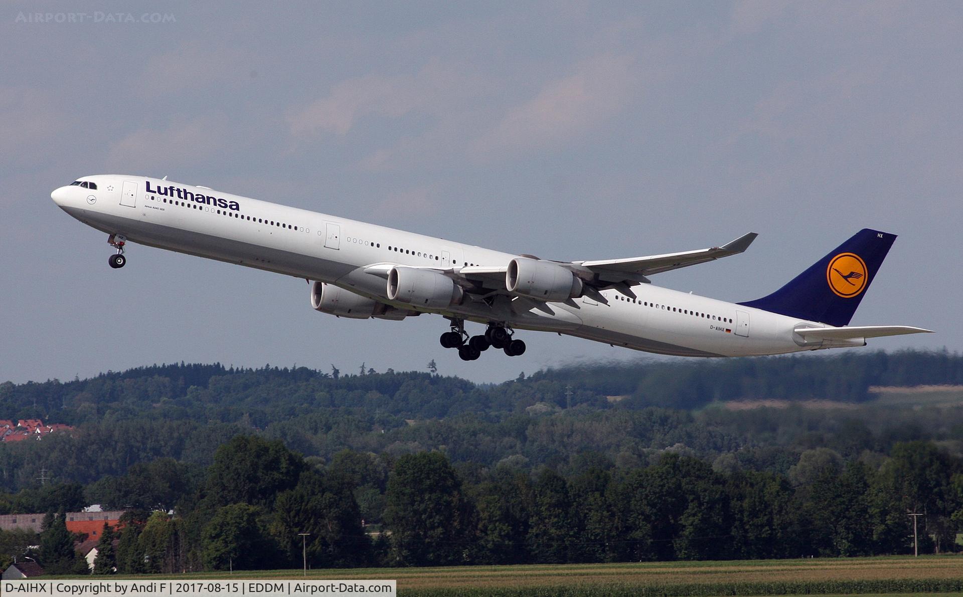D-AIHX, 2009 Airbus A340-642 C/N 981, Lufthansa Airbus A340-600