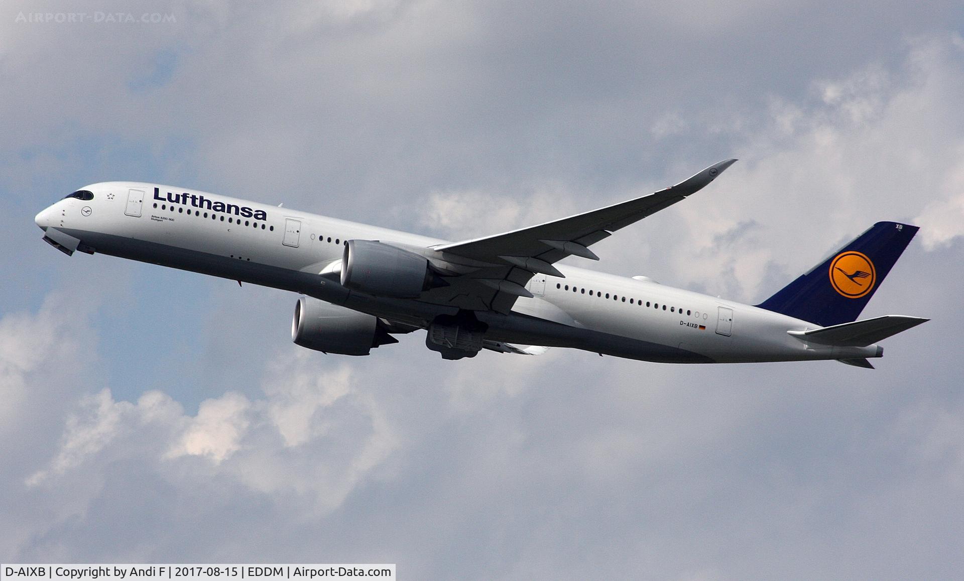 D-AIXB, 2016 Airbus A350-941 C/N 080, Lufthansa Airbus A350-900