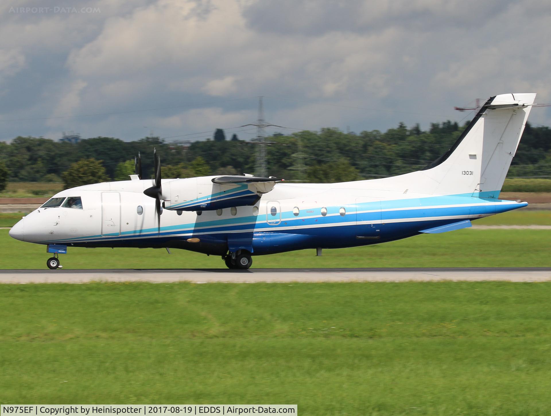 N975EF, 1995 Dornier 328-100 C/N 3031, N975EF at Stuttgart Airport.