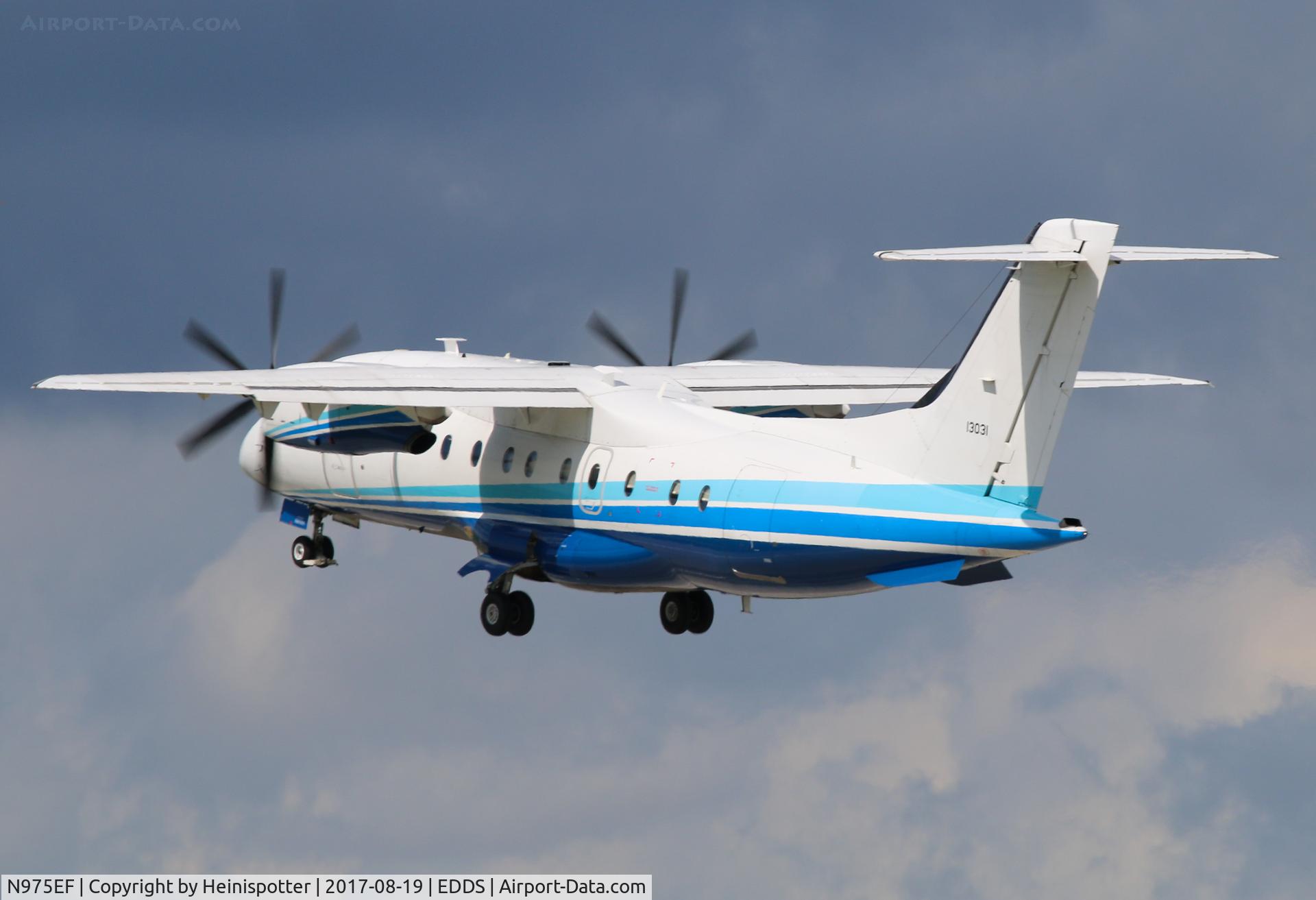 N975EF, 1995 Dornier 328-100 C/N 3031, N975EF at Stuttgart Airport.