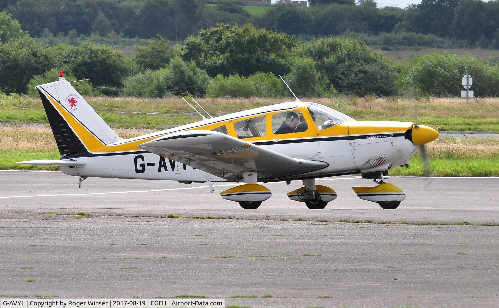 G-AVYL, 1968 Piper PA-28-180 Cherokee D C/N 28-4622, Visiting Cherokee.