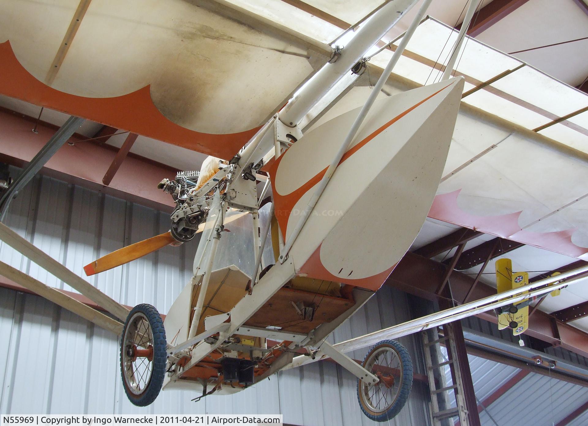N55969, Volmer VJ-24W C/N 1, Volmer VJ-24W SunFun at the Wings of History Air Museum, San Martin CA