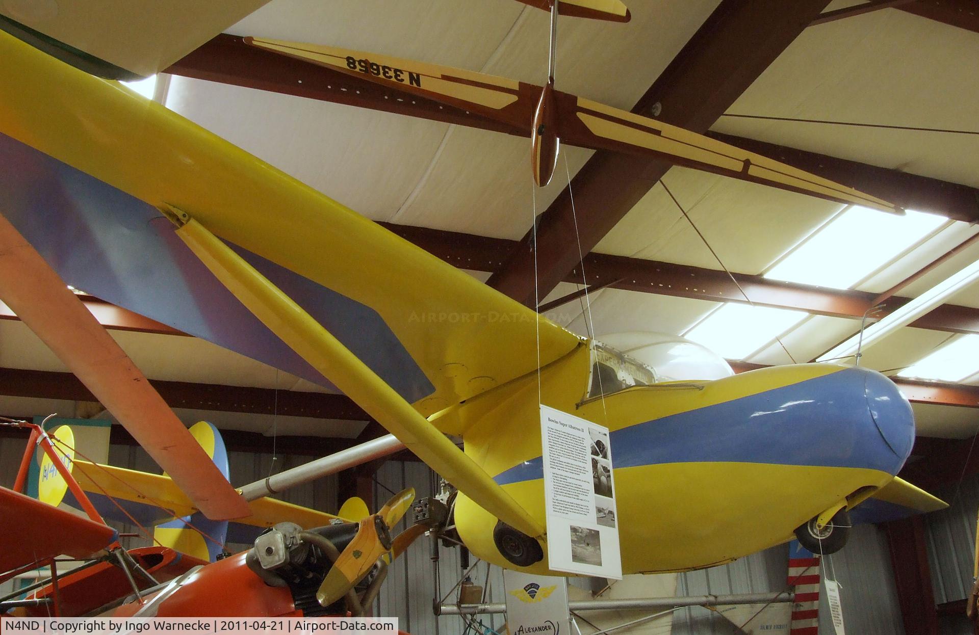 N4ND, 1946 Nelson BB-1 C/N 504, Nelson BB-1 Dragonfly at the Wings of History Air Museum, San Martin CA