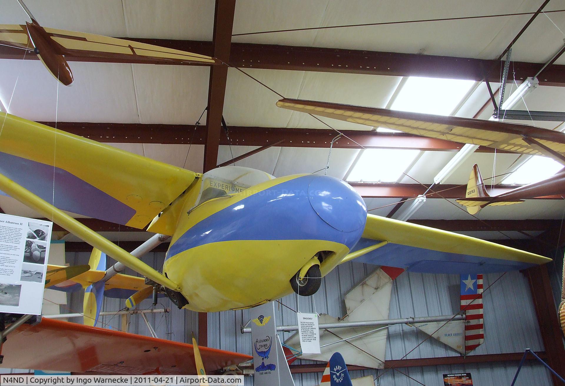 N4ND, 1946 Nelson BB-1 C/N 504, Nelson BB-1 Dragonfly at the Wings of History Air Museum, San Martin CA