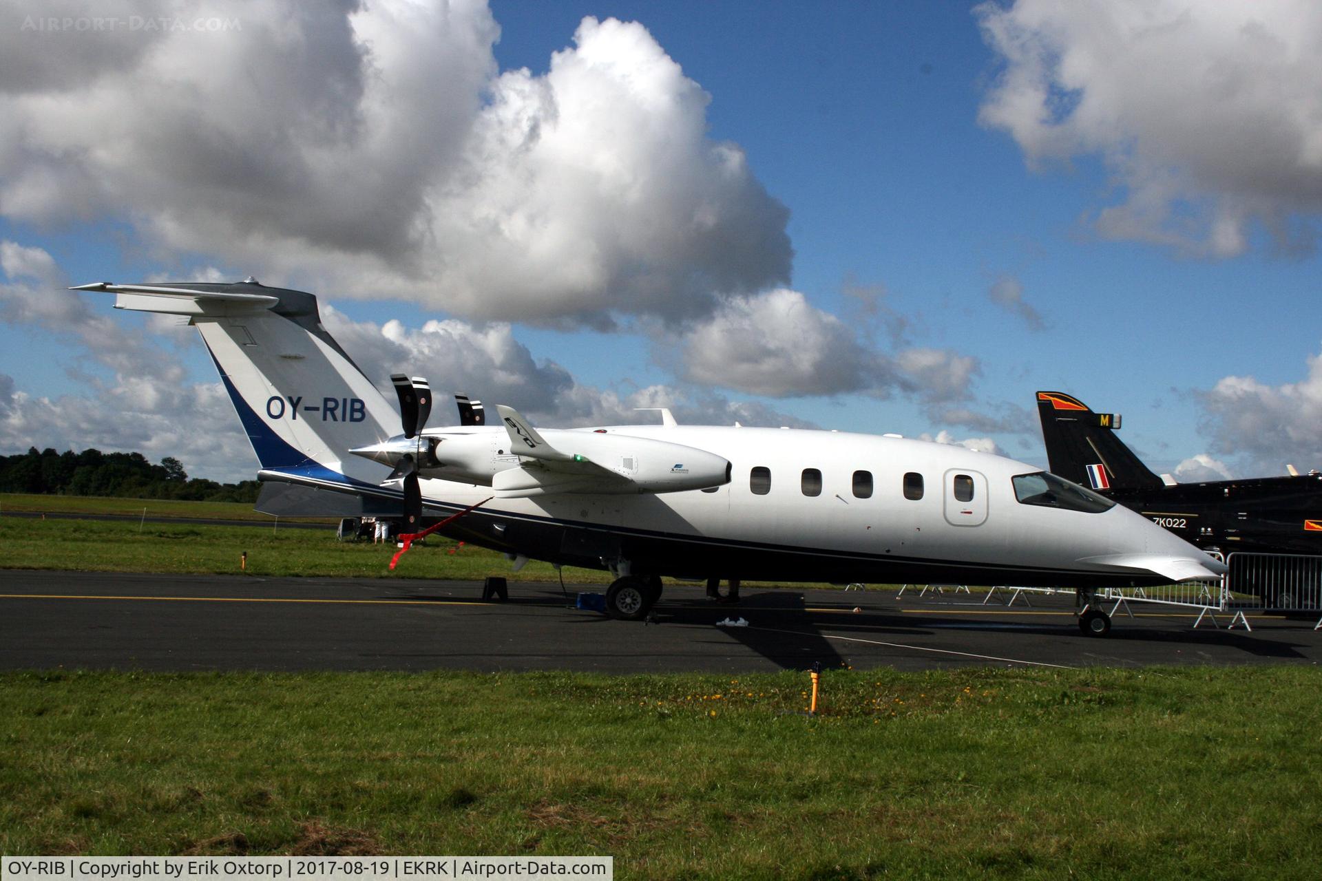 OY-RIB, 2015 Piaggio P-180 Avanti C/N 3003, OY-RIB in the 