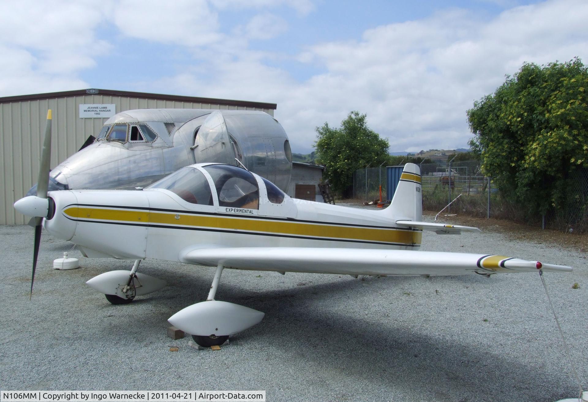 N106MM, 1983 Piel CP-305 Emeraude C/N 1216, Piel CP.305 Emeraude at the Wings of History Air Museum, San Martin CA