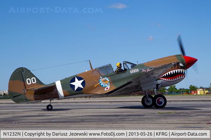 N1232N, 1943 Curtiss P-40N Warhawk C/N 27483, Curtiss P-40M Warhawk 