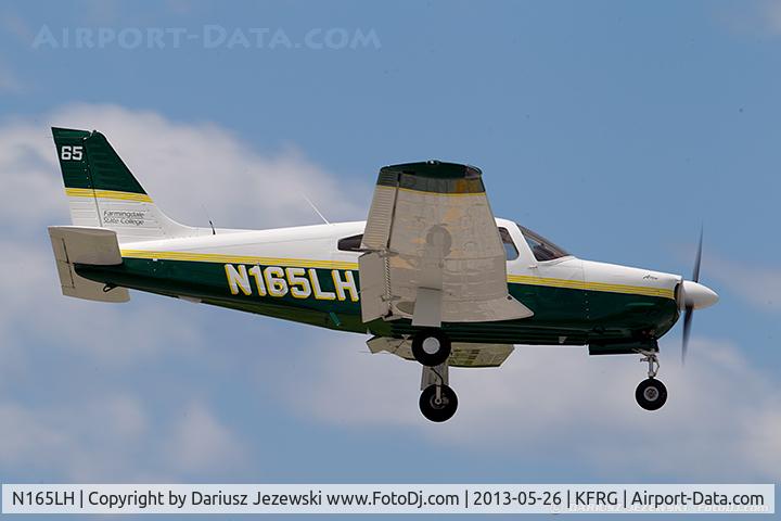 N165LH, Piper PA-28R-201 Cherokee Arrow III C/N 2844144, Piper PA-28R-201 Arrow III C/N 2844144 - Farmingdale State College, N165LH