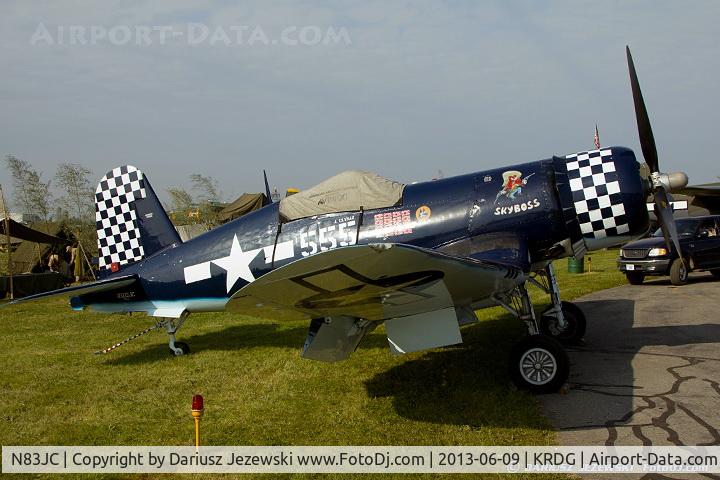 N83JC, 1943 Goodyear FG-1D Corsair C/N 67089, Goodyear FG-1D Corsair 