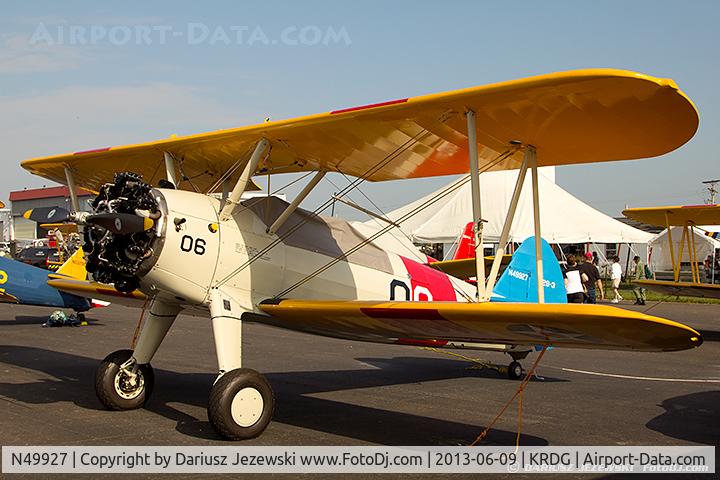 N49927, 1942 Boeing A75N1(PT17) C/N 75-2403, Boeing A-75N1 (PT-17) Stearman  C/N 75-2403, N49927