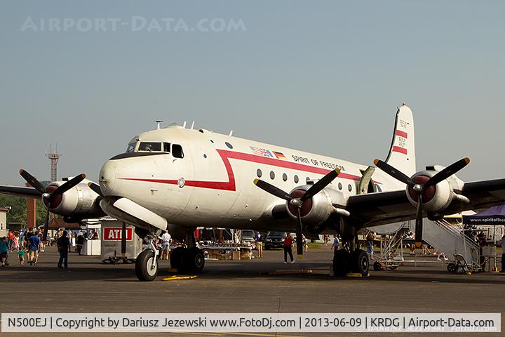 N500EJ, 1945 Douglas C-54E Skymaster (DC-4A) C/N DO316, Douglas C-54E-DC Skymaster  C/N 27370 - Berlin Airlift Historical Foundation, N500EJ
