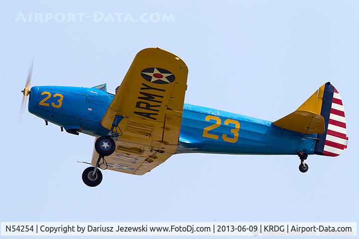 N54254, 1941 Fairchild M-62A-3 Cornell II C/N T42-1831, Fairchild M-62A-3  C/N T-42-1831, N54254
